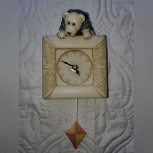 HC Accents Tender Times Robin Time Can Fly Clock Boyd’s Bear Works